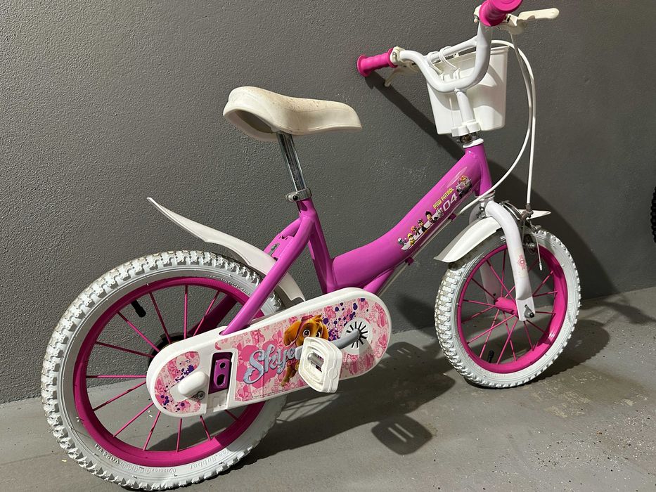 Bicicleta Menina Patrulha Pata