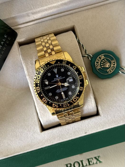 Rolex Submariner Dourado Bracelet Jubilee