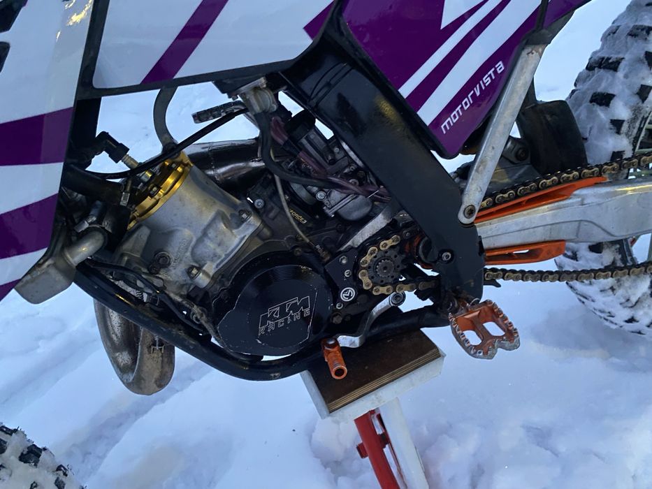 ZAMIANA Ktm sx 144/125 FMF po serwisie