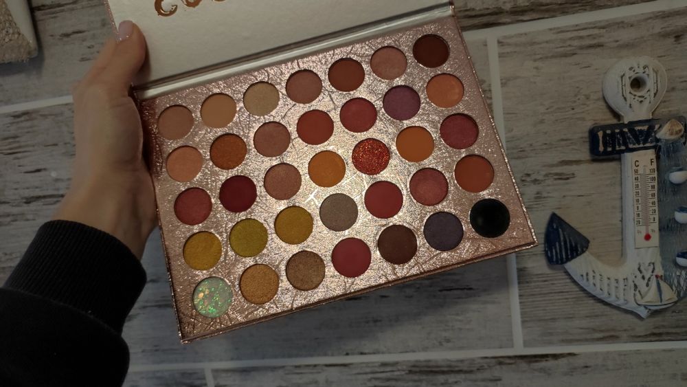 Paleta cieni do powiek, bardzo dobra pigmentacja. Coco Venus.