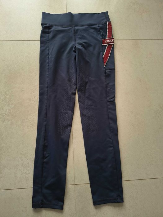 Kingsland legginsy jeździeckie S pełny lej