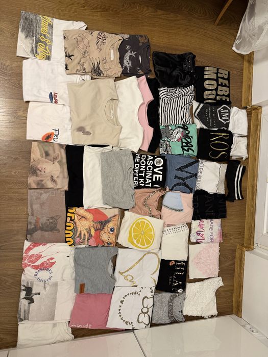 Giga paka ponad 120szt Zara H&M Reserved House Cropp
