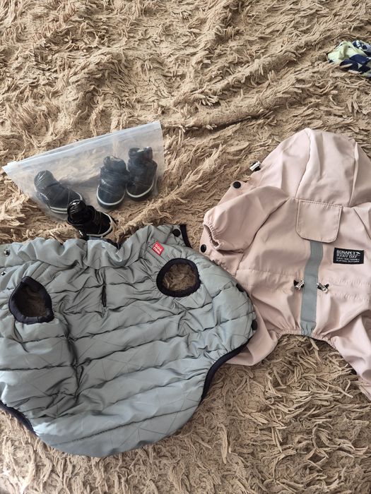 Куртка дощовик для маленьких собак