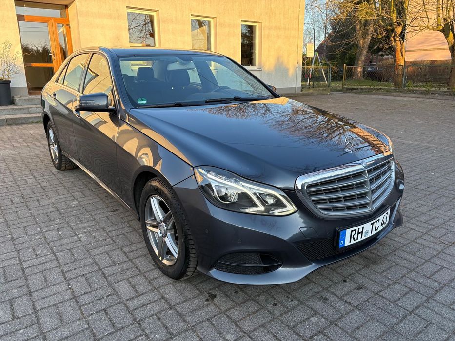 Mercedes-Benz Klasa E W212 Po Lifcie 2.2 CDI Full Ledy Bogata Wersja Alusy Bezwypadkowy