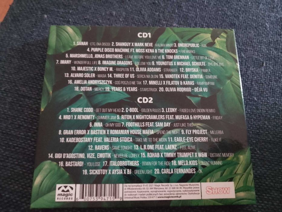 2 cd składanka bravo hits lato 2021 likiwdacja kolekcji