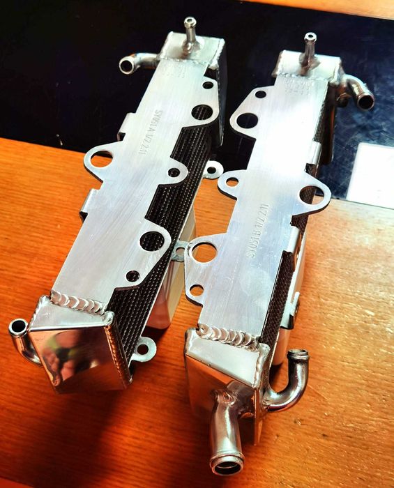 Radiadores Suzuki RM250 de 1993 até 1995 - Alumínio Alta Performance