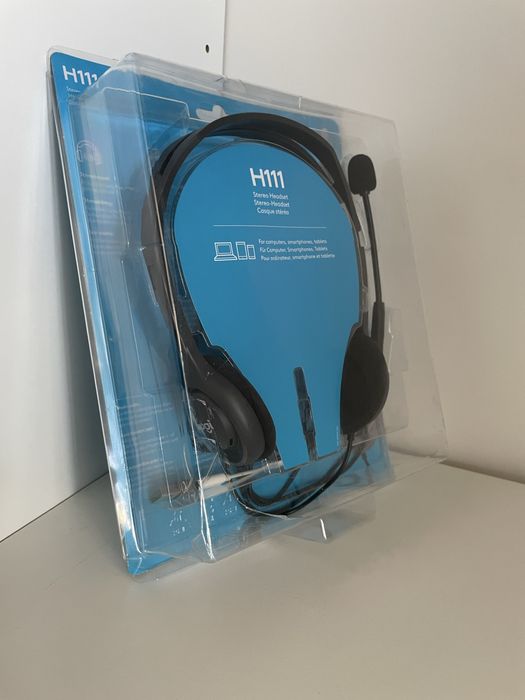 Słuchawki z mikrofonem Logitech H111