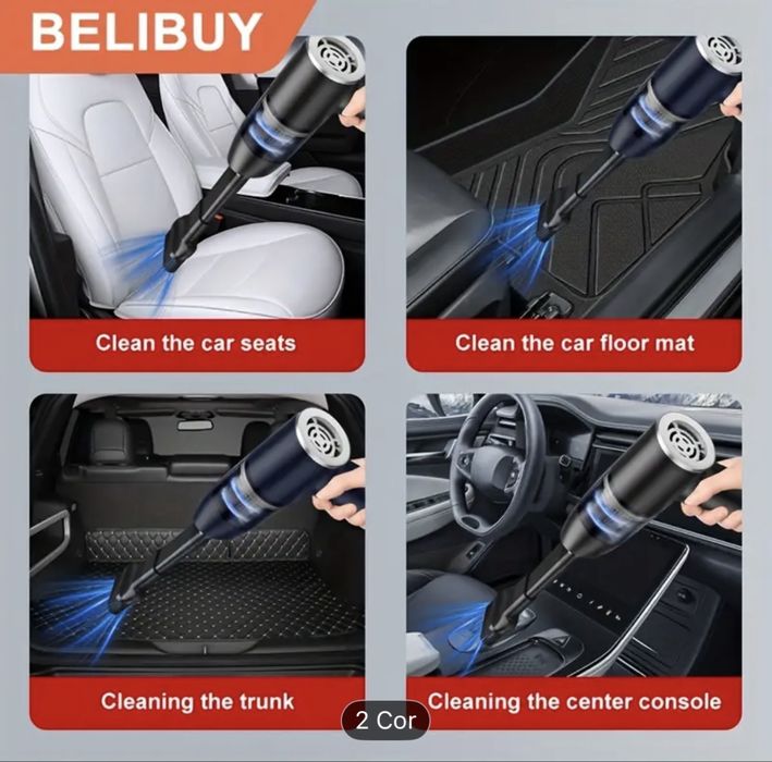 Mini aspirador para automovel