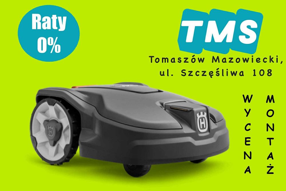 Husqvarna Robot 305 do ogrodu montaz raty dostepny od reki raty