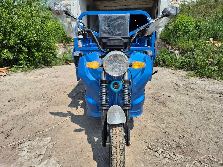 Трицикл Электро DOZER JH 1200 WT до 600 кг 100*150 кабина