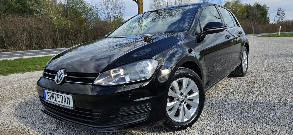 VW GOLF VII.2014 R 1.4 TSI KlimaTronik Navi Lakier Orginał Serwis Raty ...