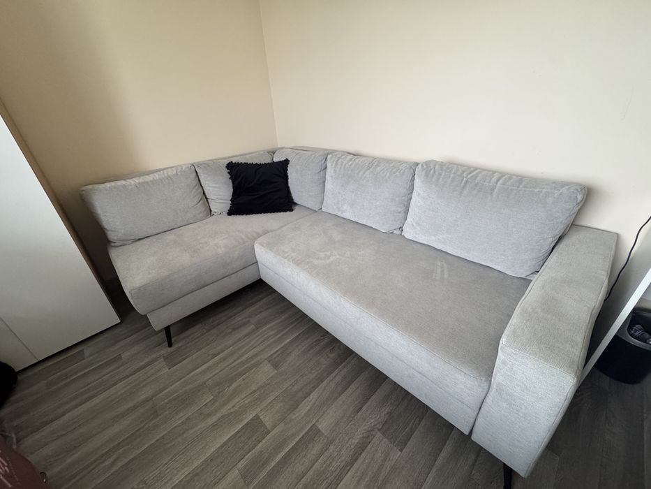 Narożnik jasnoszary