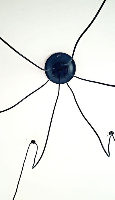 Candeeiro de nove lâmpadas