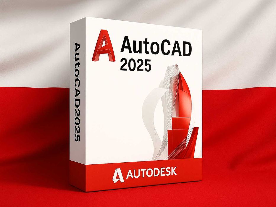 AutoCAD 2025 licencja klucz 3 lata PL wersja projektowanie DWG