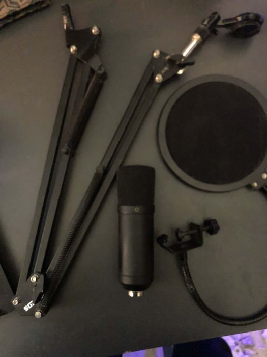 Novox NC1 mikrofon studyjny cały zestaw