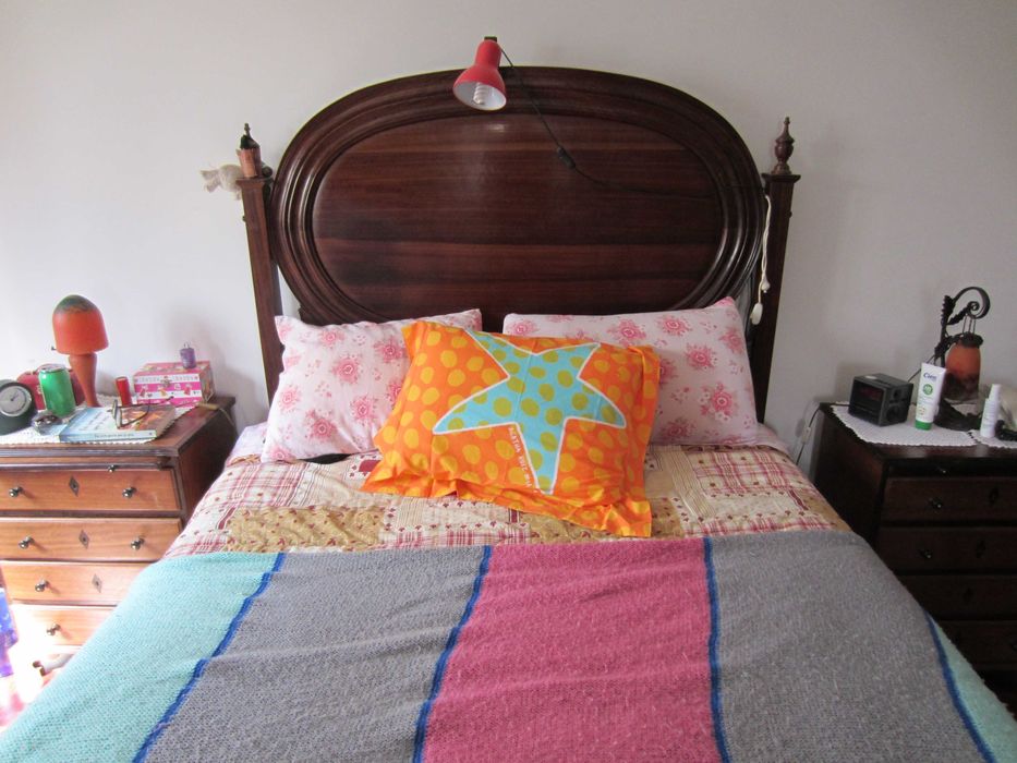 cama casal madeira maciça