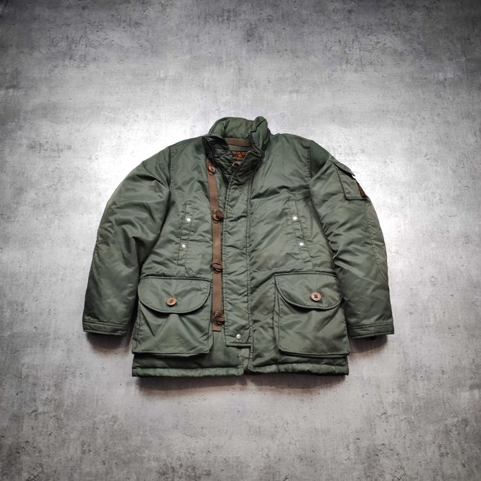 MĘSKA PREMIUM Kurtka Puchowa Polo Ralph Lauren Militarna Jeans Down!