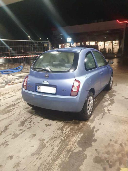 Nissan Micra K12 diesel 4l\100km sprawny, klima wspoma półskóry