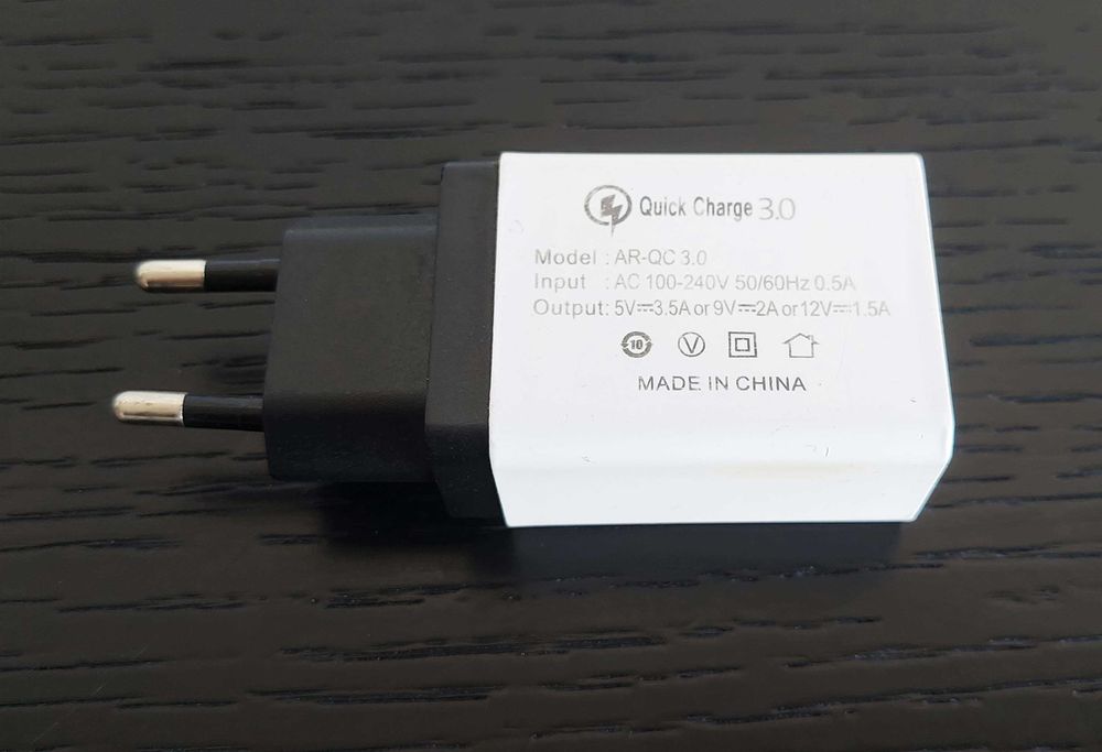 Carregador rápido USB 3.0 12V da QC