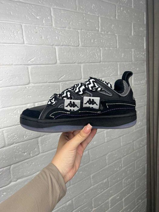 Унисекс замшевые кроссовки Kappa Fatty дутые кросівки каппа фатти дуті