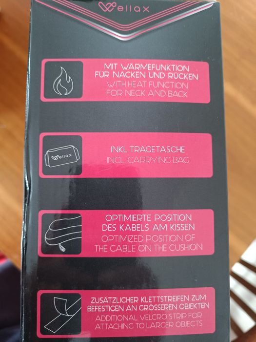 Masażer. Massive Cushion wellax