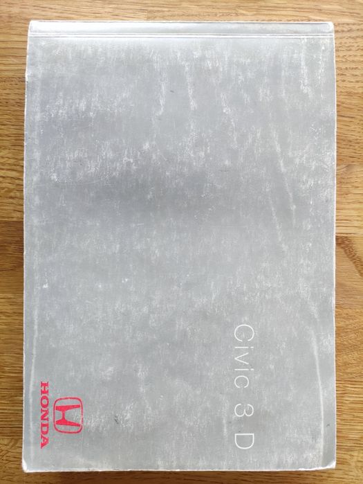 Honda Civic 3D VII 7 gen Type R instrukcja obsługi