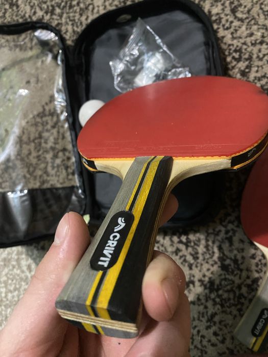 Набір якісні ракетки та мʼячики для тенісу,Crivit