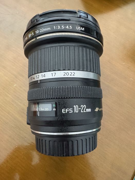 Lente Canon 10-22 EFS