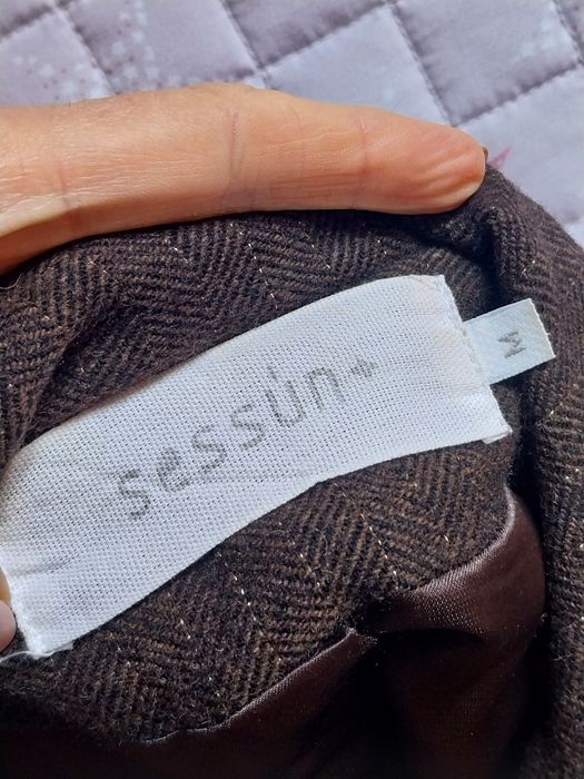 Casaco castanho | 80% Lã | Sessún | Tamanho M | ótimo estado