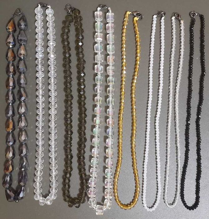 Намисто яшма сердолік тигрово око агат гірський кришталь гранат