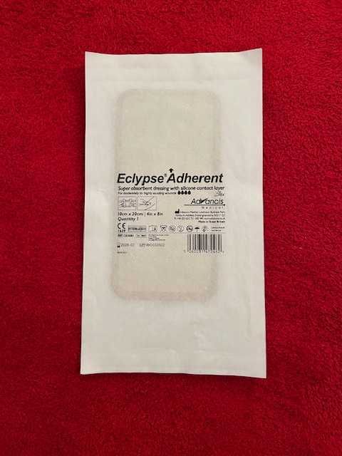 Eclypse Adherent 2szt  10x20 Opatrunek silnie absorbcyjny EXP.2028/07