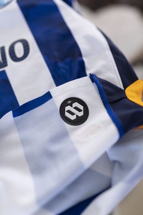 Camisola futebol usada e autografada