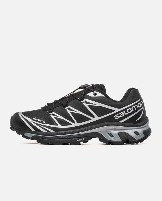 Чоловічі кросівки Salomon XT-6 Gore-Tex "Black/Silver" Розміри 41-45