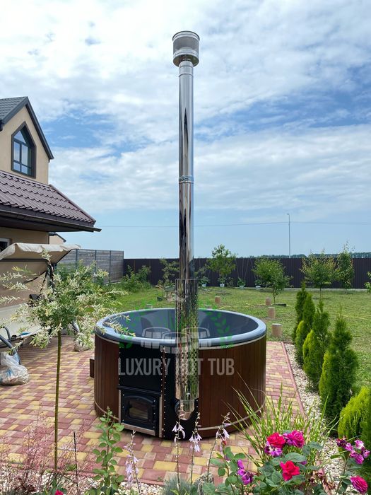 Чан на дровах! Купель з джакузі! Карпатський чан! СПА комплекс! ОФУРО!