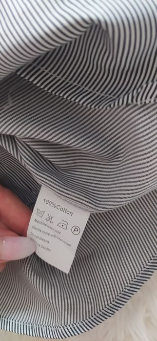 Nowa damska koszula w paski r.S 100% bawełna