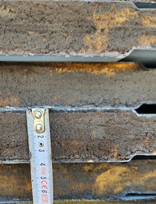 Płyta warstwowa ścienna 40mm grubość 635cm długości 101 cm szerokości