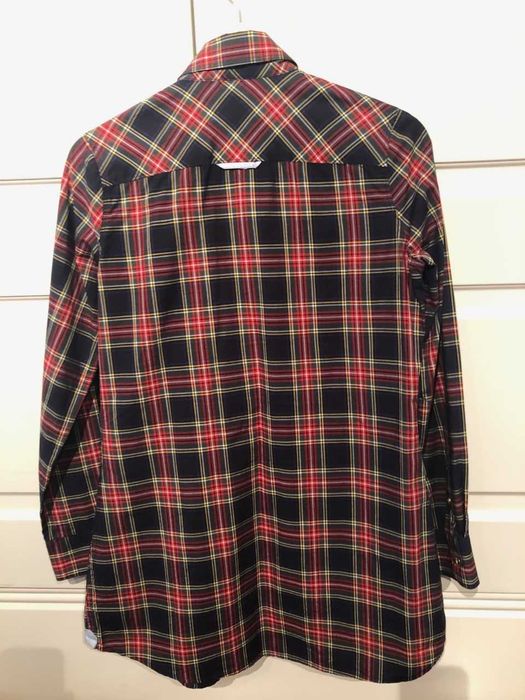 camisa ao xadrez na  moda em tons de azul marca PEDRO DEL HIERRO   38