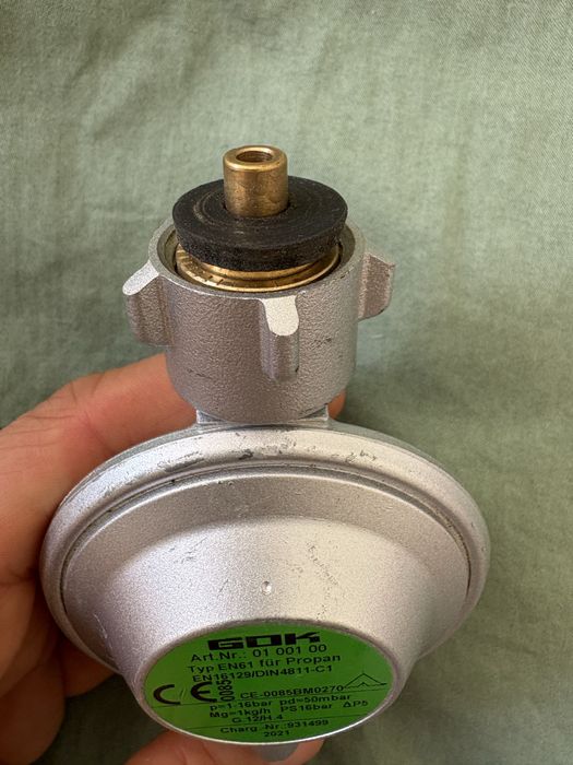 Газовий редуктор GOK пропан на балон