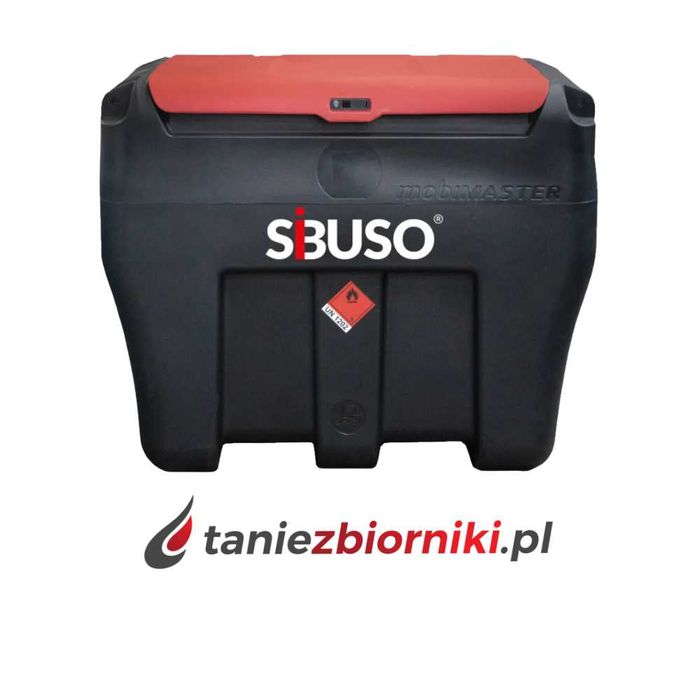 Mobilny zbiornik na olej napędowy SIBUSO CM 980 litrów