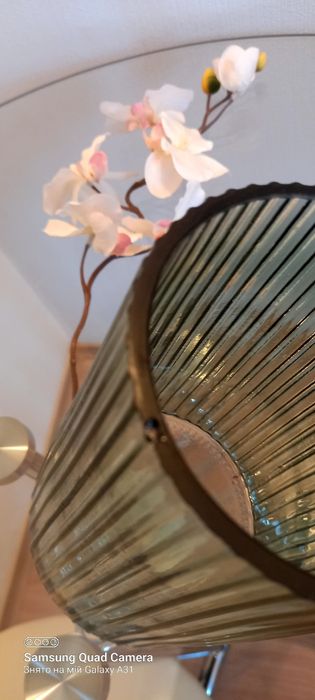 Ваза скляна для квітів