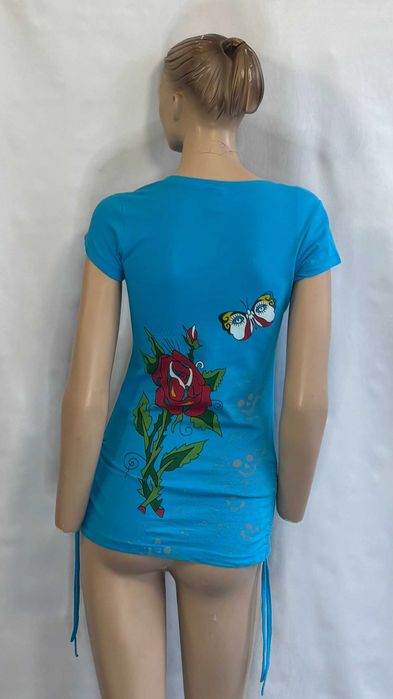 T-shirt Ed Hardy Roz. M