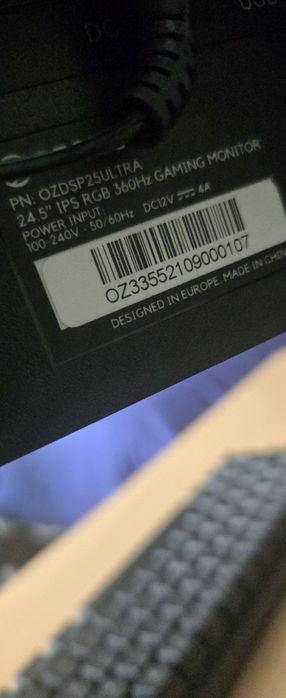Monitor Ozone 360Hz - DSP25 ULTRA