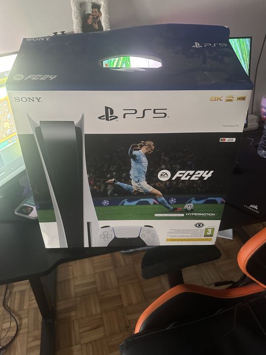 Ps5 standart completa na garantia