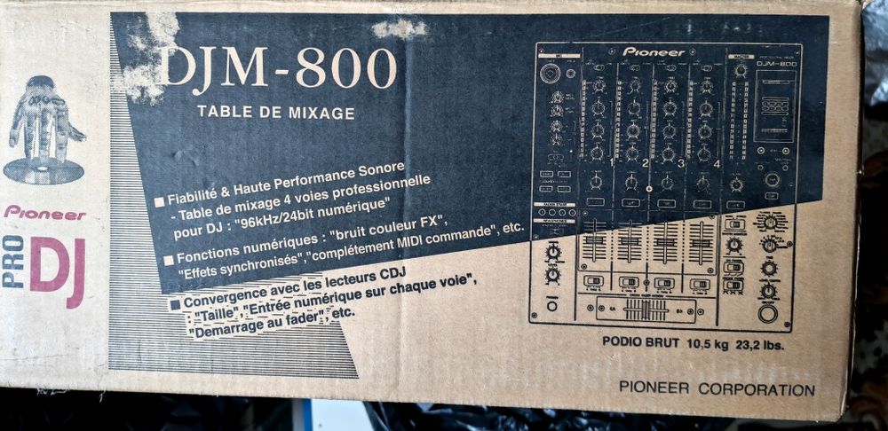 Mixer PIONEER DJM-800 - dj mikser