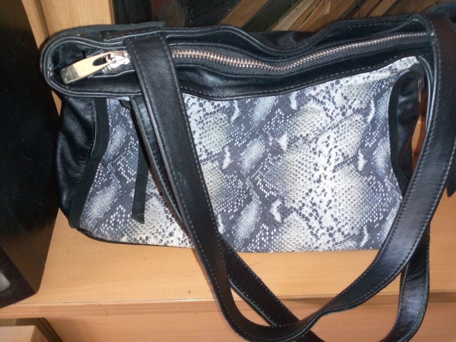 Брендовая итальянская сумка genuine leather borse in pelle