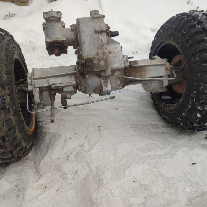 Міст зім 350 з колесами