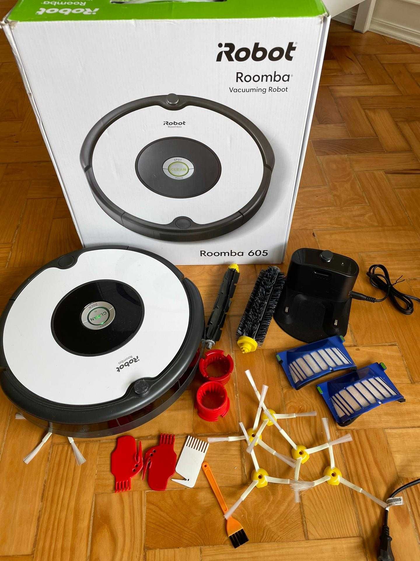 Irobot Roomba 605 aspirador como novo com acess rios extra Areeiro