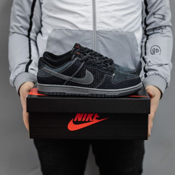 Кросівки Nike SB Dunk Black - Grey premium
