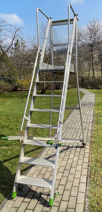 Podest magazynowy/Drabina na kołach