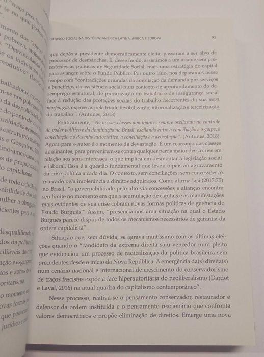 Serviço Social na História